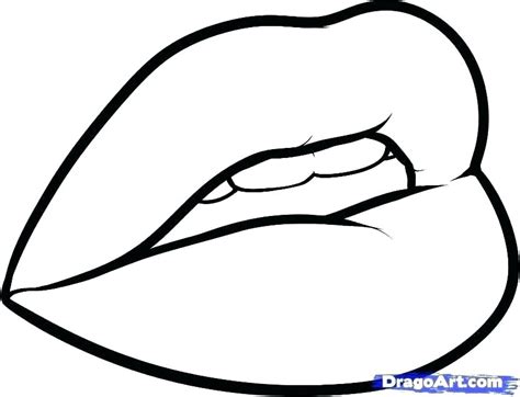 kissing lips drawing|sexy lips outline.